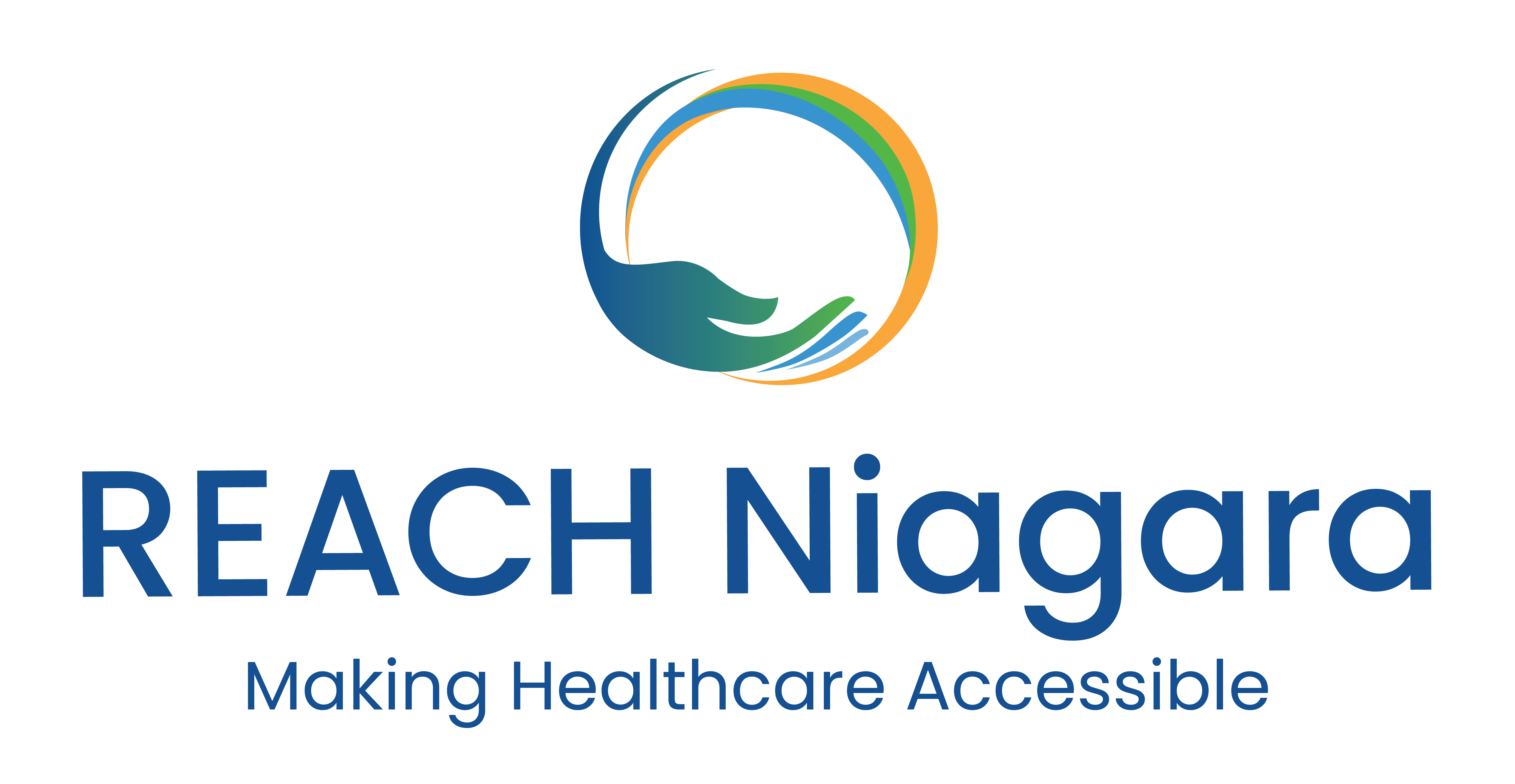 REACH Niagara Logo with tagline "Making Healthcare Accessible"